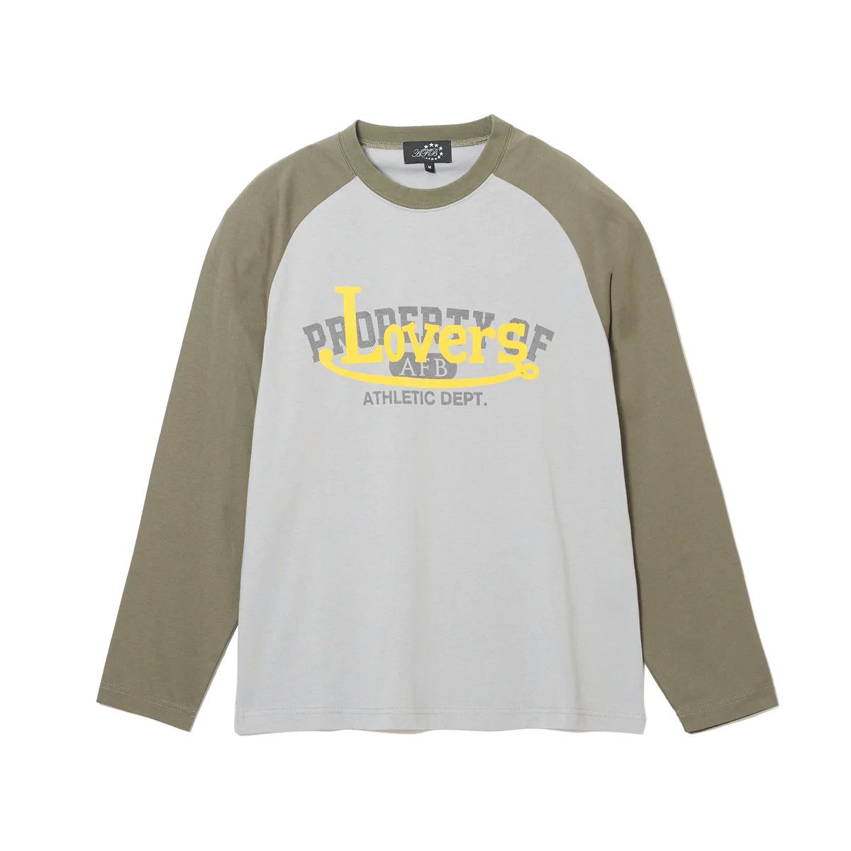 image of Afb Lovers Cropped Longsleeves Tee in Green, Men's (Size XL)