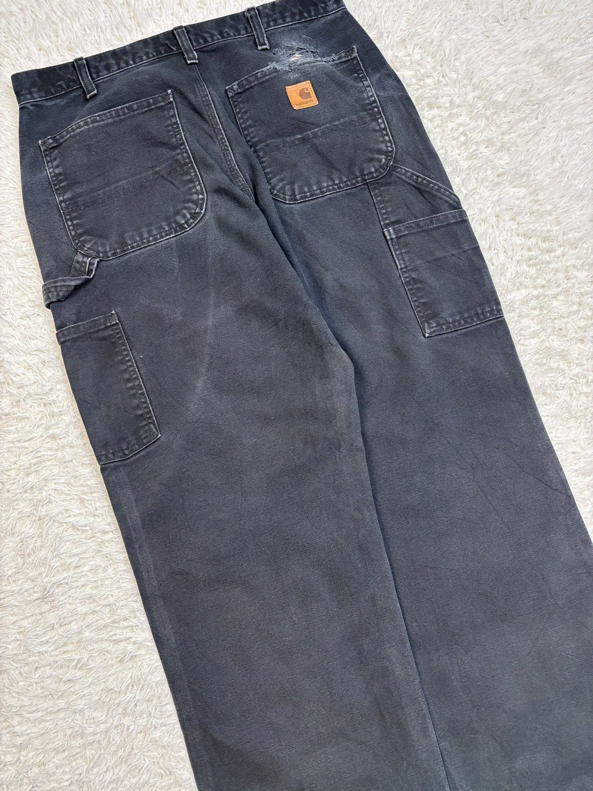 Carhartt × Vintage Vintage Carharrt B11 Jean Size US 31 - 4 Thumbnail