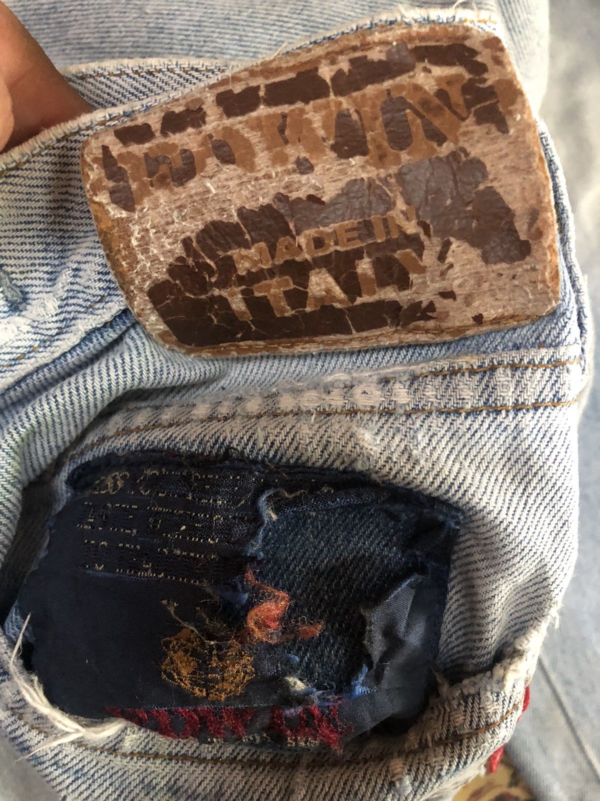Edwin Edwin Made In Italy Stone Wash Denim pants Size US 29 - 4 Thumbnail