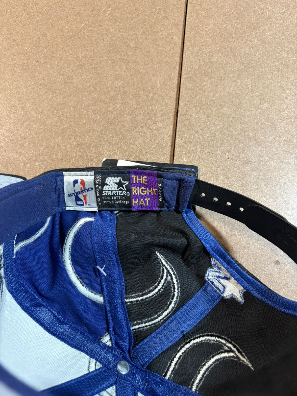 Starter Vintage Starter Orlando Magic The Right Hat Snapback NBA NWT Size ONE SIZE - 5 Thumbnail