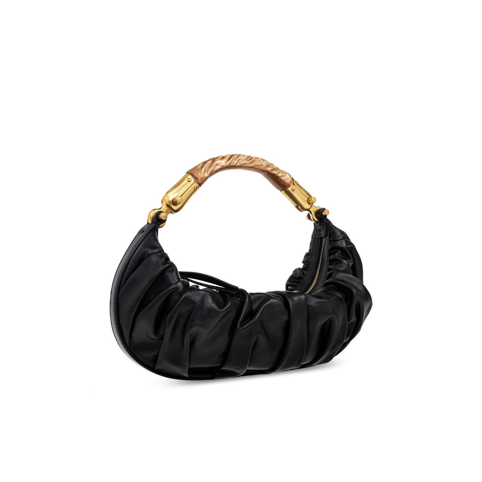 Balmain BALMAIN Ebene Medium $2695 Black Top Handle Bag New & Authen Size ONE SIZE - 3 Thumbnail