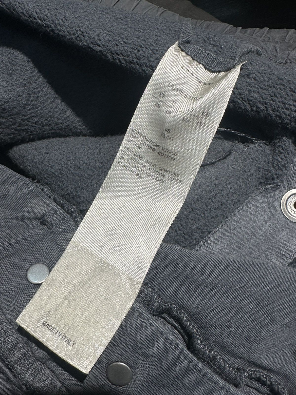 Rick Owens Drkshdw Rick Owens DRKSHDW Wide Pusher Drawstring Button Size US 31 - 4 Thumbnail