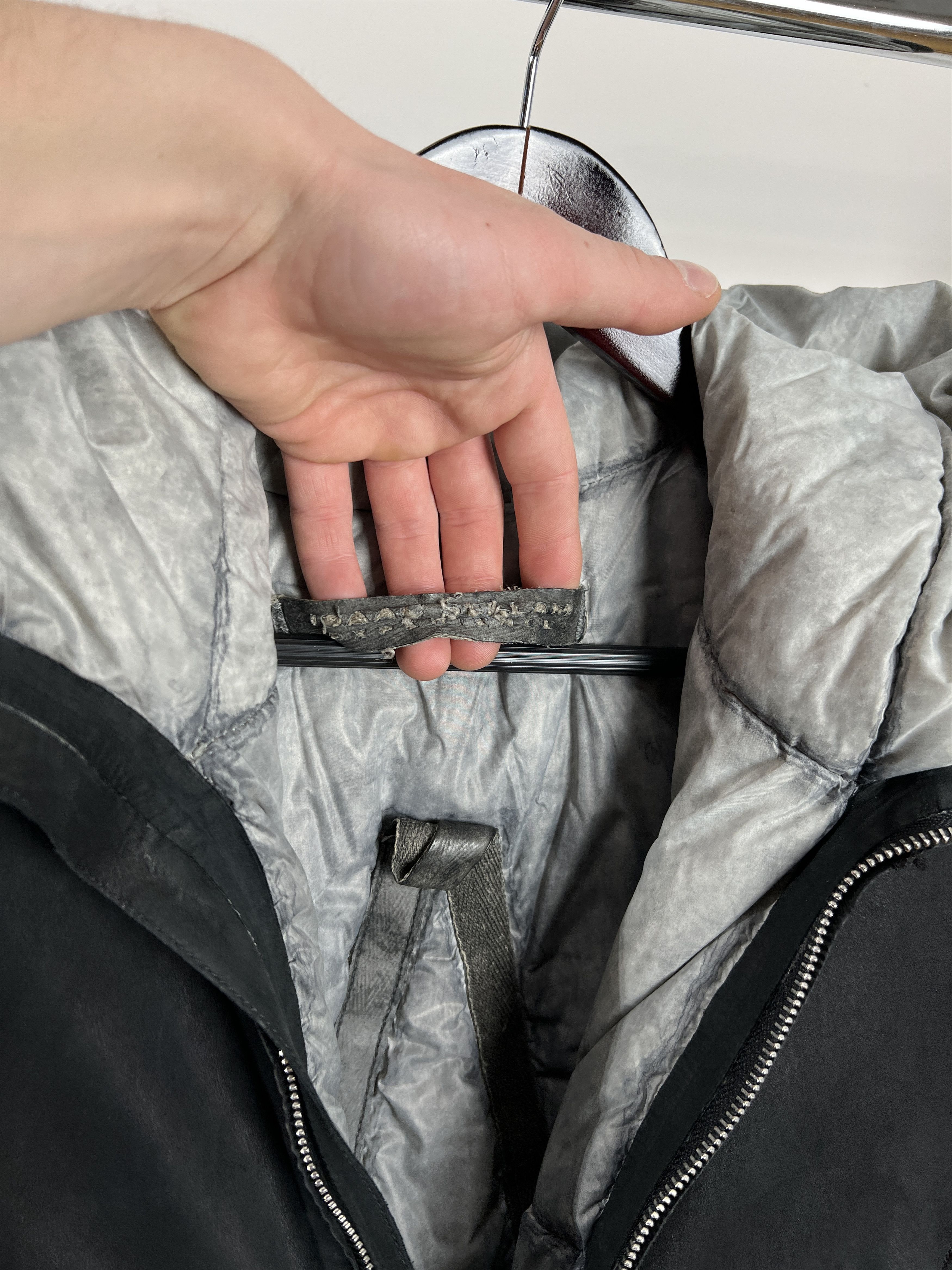Isaac Sellam Experience ISAAC SELLAM EXPERIENCE LEATHER LONG JACKET Size XXL / US 16-18 / IT 52-54 - 13 Thumbnail