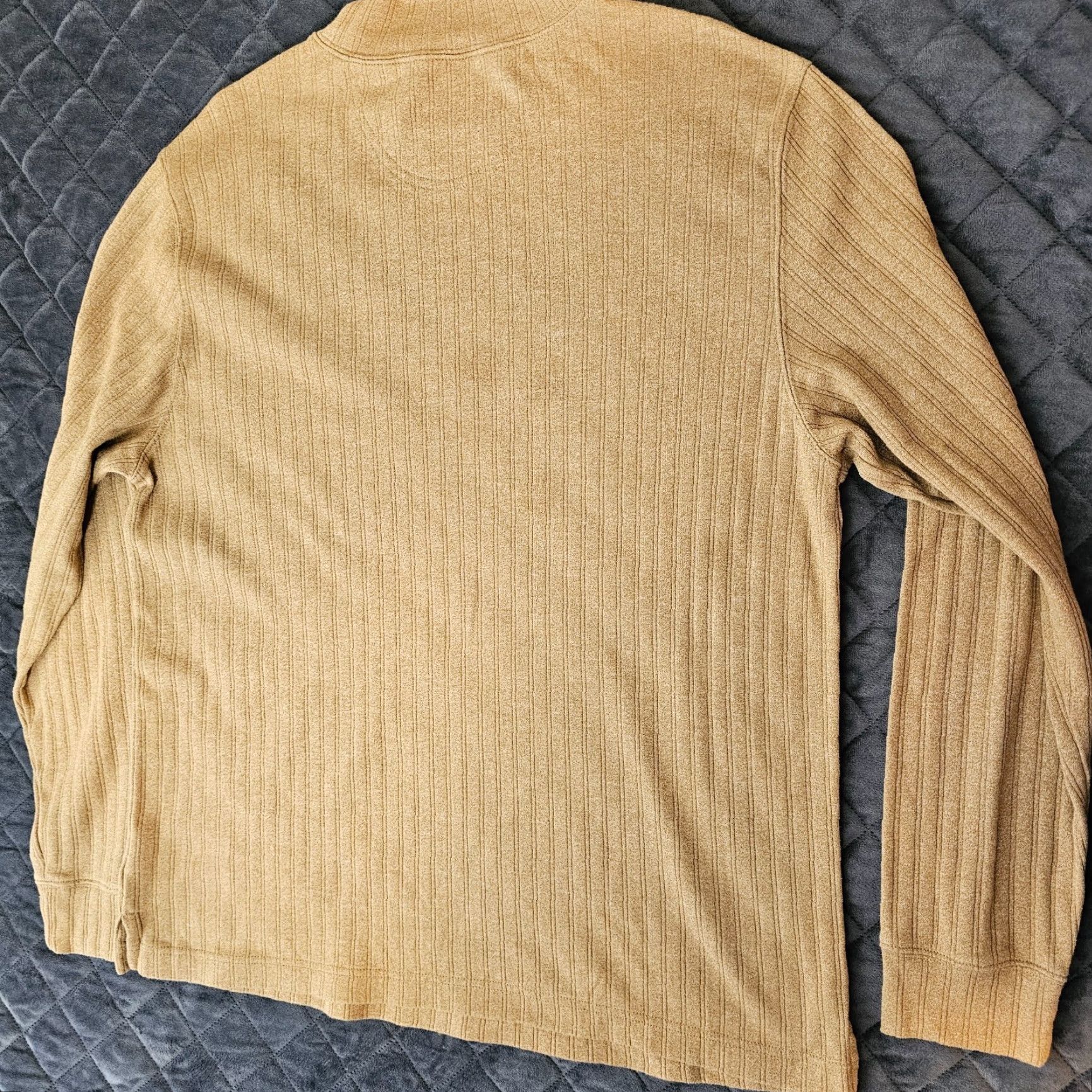 Vintage Covington Sweater Men's L Brown High Neck Long Sleeve Pullover Ribbed Knit Cotton Solid Vintage No Size US L / EU 52-54 / 3 - 6 Thumbnail