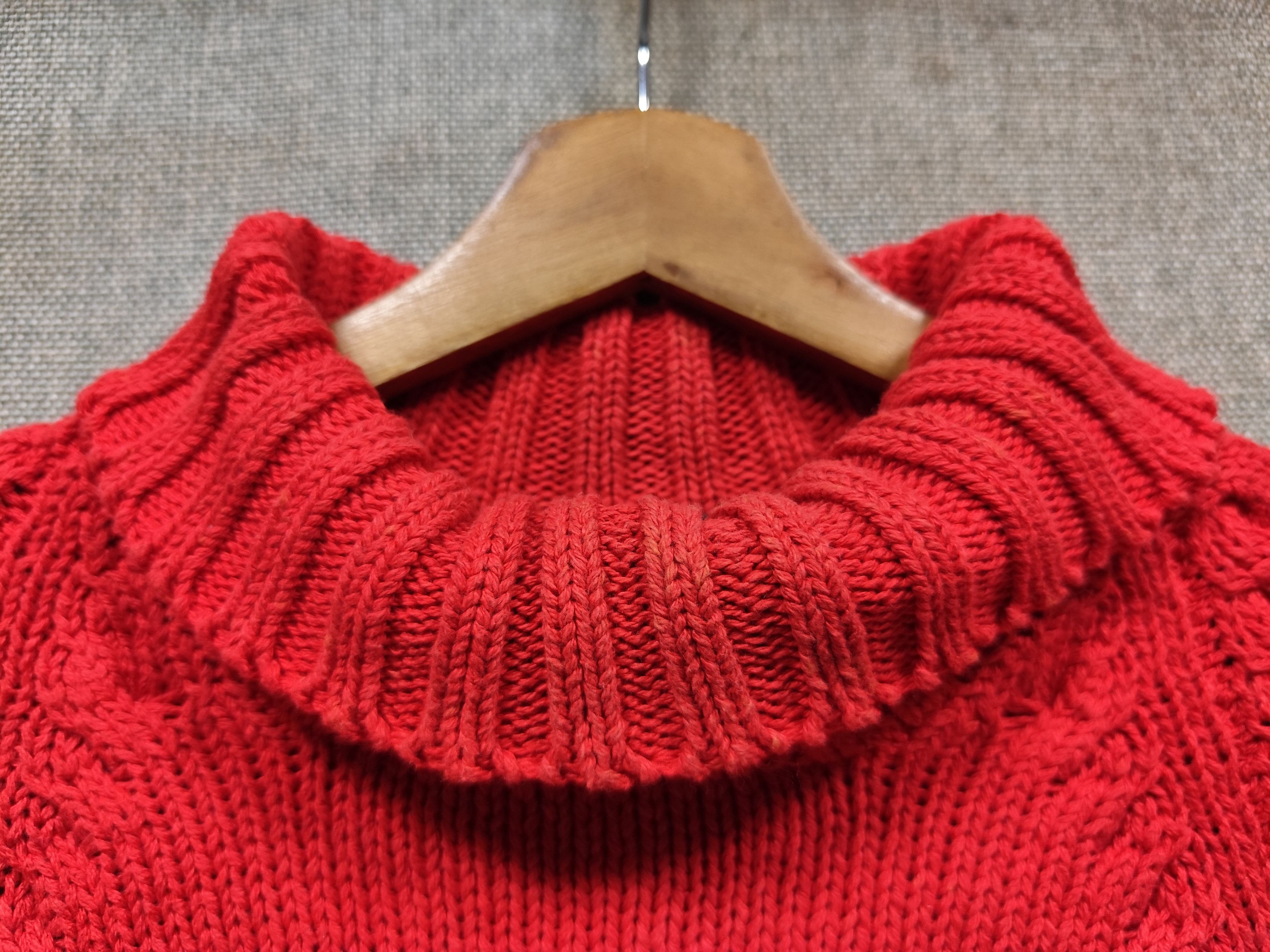 Margaret Howell Vintage Margaret Howell Chunky Knit Roll Neck Sweater Size US M / EU 48-50 / 2 - 3 Thumbnail
