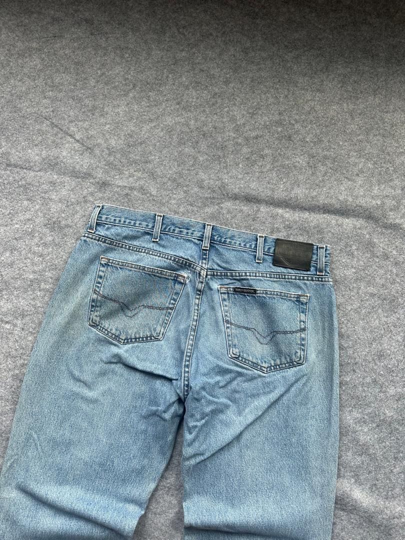 Harley Davidson HARLEY DAVIDSON BLUE JEANS Size US 38 / EU 54 - 3 Thumbnail