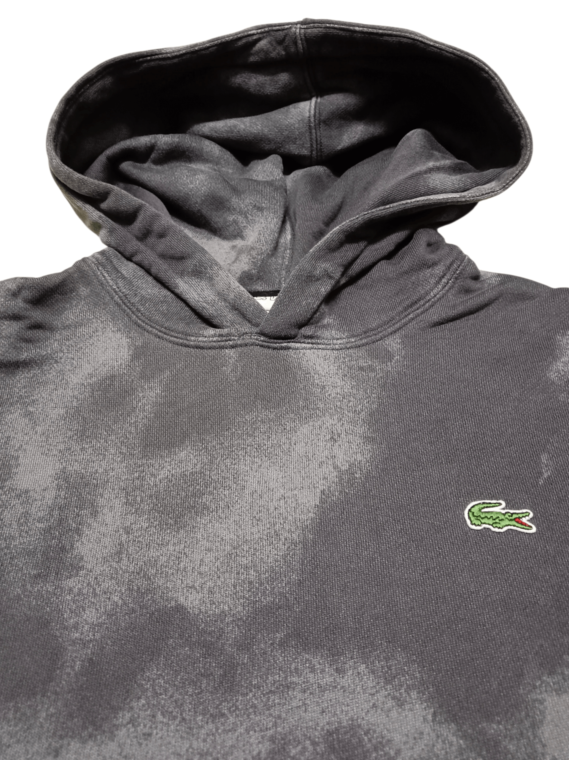 Lacoste Lacoste Acid Wash Hoodie Size US S / EU 44-46 / 1 - 4 Thumbnail
