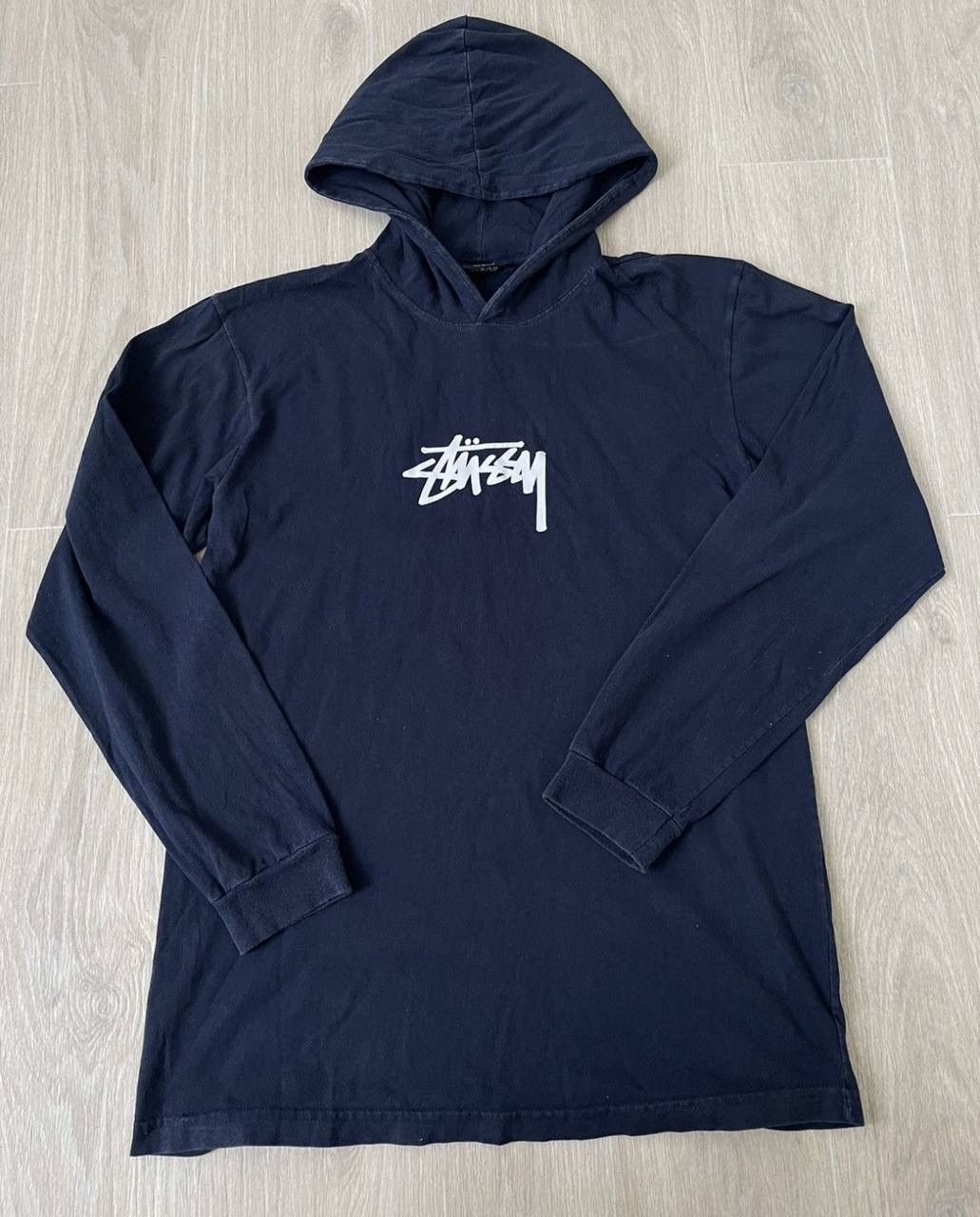 Stussy × Vintage Vintage Stussy Hoodie mens y2k Size US L / EU 52-54 / 3 - 1 Thumbnail