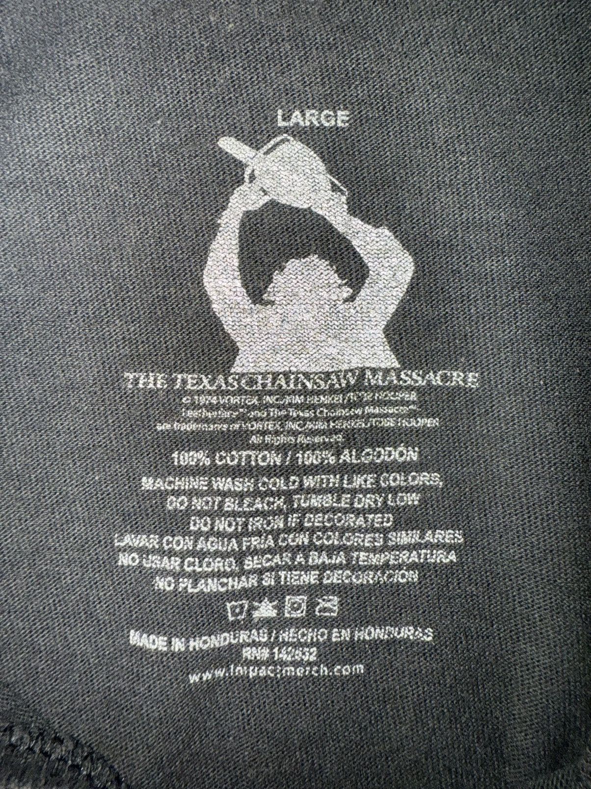Vintage Movie The Texas Chainsaw Massacre Size US L / EU 52-54 / 3 - 3 Thumbnail