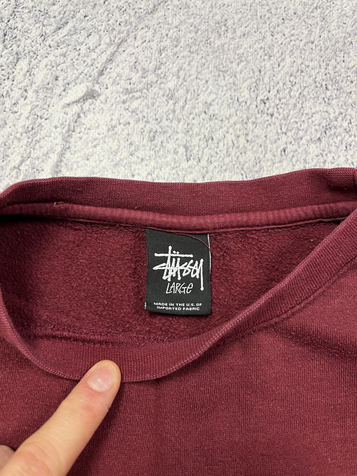 Japanese Brand Vintage Stussy Tiger Logo Sweatshirt 00’s Rare Boxy Hype Y2k Size US M / EU 48-50 / 2 - 7 Thumbnail