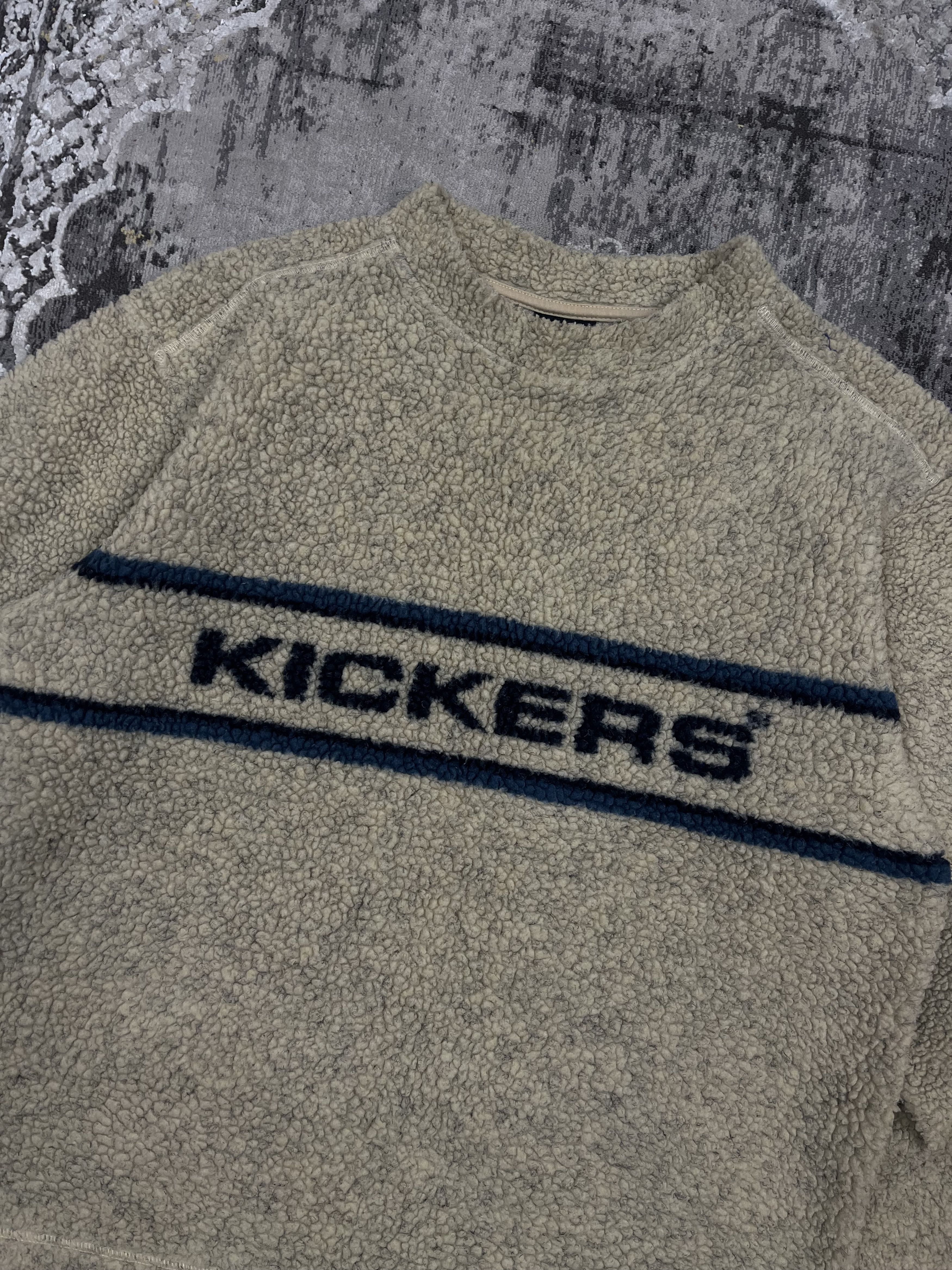 Kickers Vintage Kickers fleece teddy sweatshirt Size US S / EU 44-46 / 1 - 2 Thumbnail