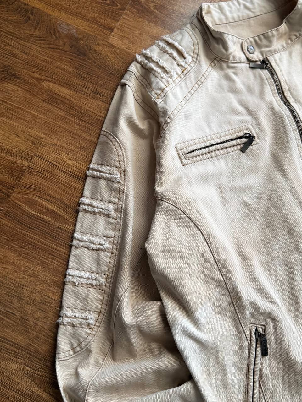 G-Star Vintage 2000s Hedi Slimane Dior Style Archive Cropped Jacket Size US L / EU 52-54 / 3 - 12 Thumbnail