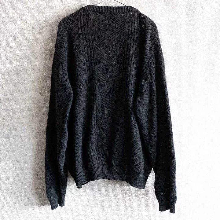 Y's Y's size os 1980s Black Wool Sweater Size US M / EU 48-50 / 2 - 3 Thumbnail