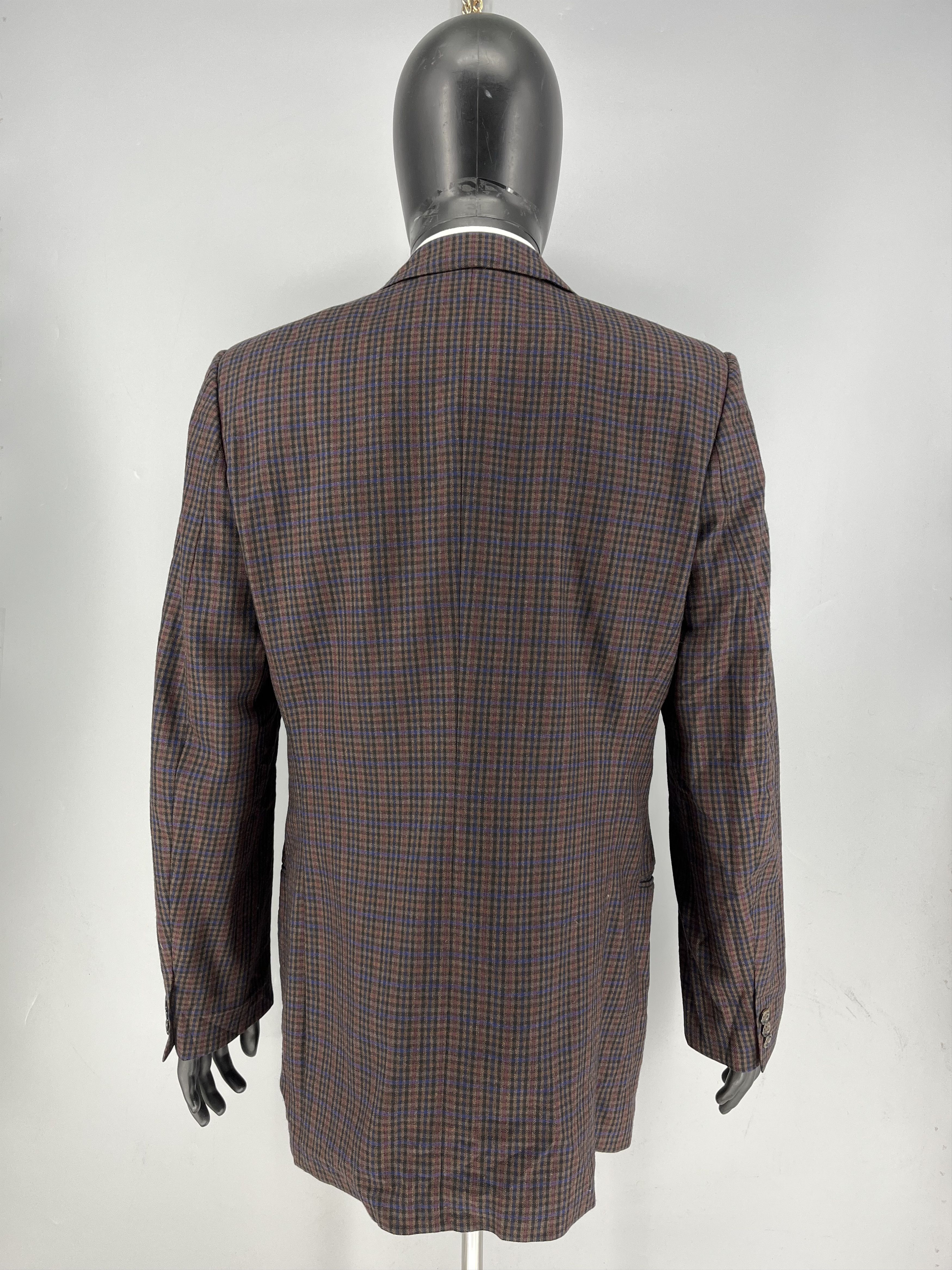 Hugo Boss Vintage Hugo Boss Tataglia pure wool houndstooth classic Size 44R - 5 Thumbnail