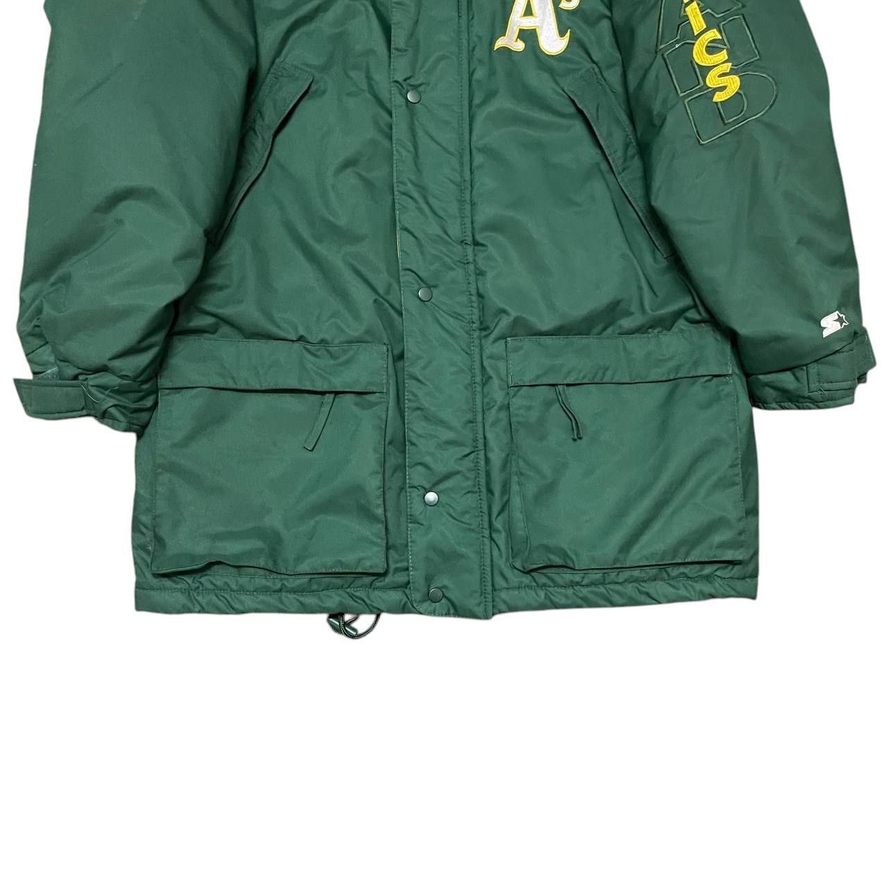 Starter Vintage Starter NFL Oakland Athletic Coach Jacket Size US L / EU 52-54 / 3 - 3 Thumbnail
