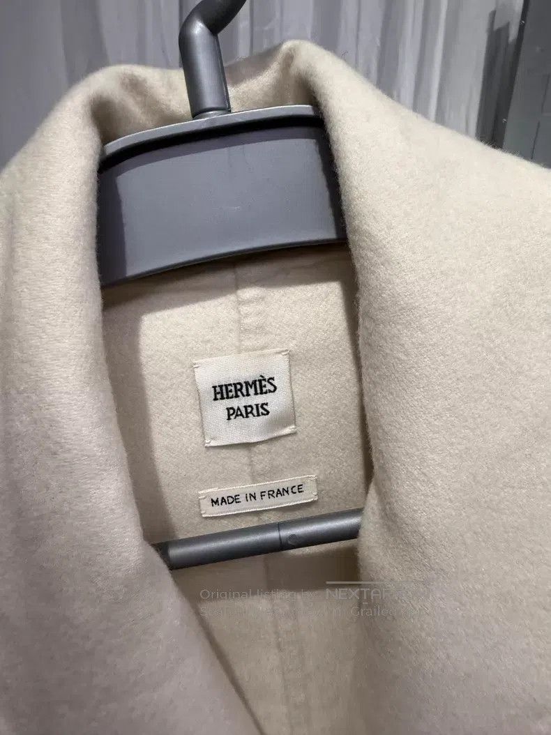 Hermes Hermes Cashmere White Vest Size XXS / US 00 / IT 34 - 2 Thumbnail