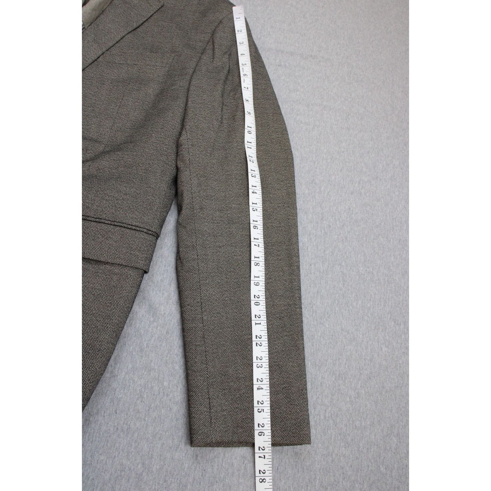 Banana Republic Banana Republic Blazer Mens 48L Brown Cotton Heritage Collec Size 48L - 8 Thumbnail