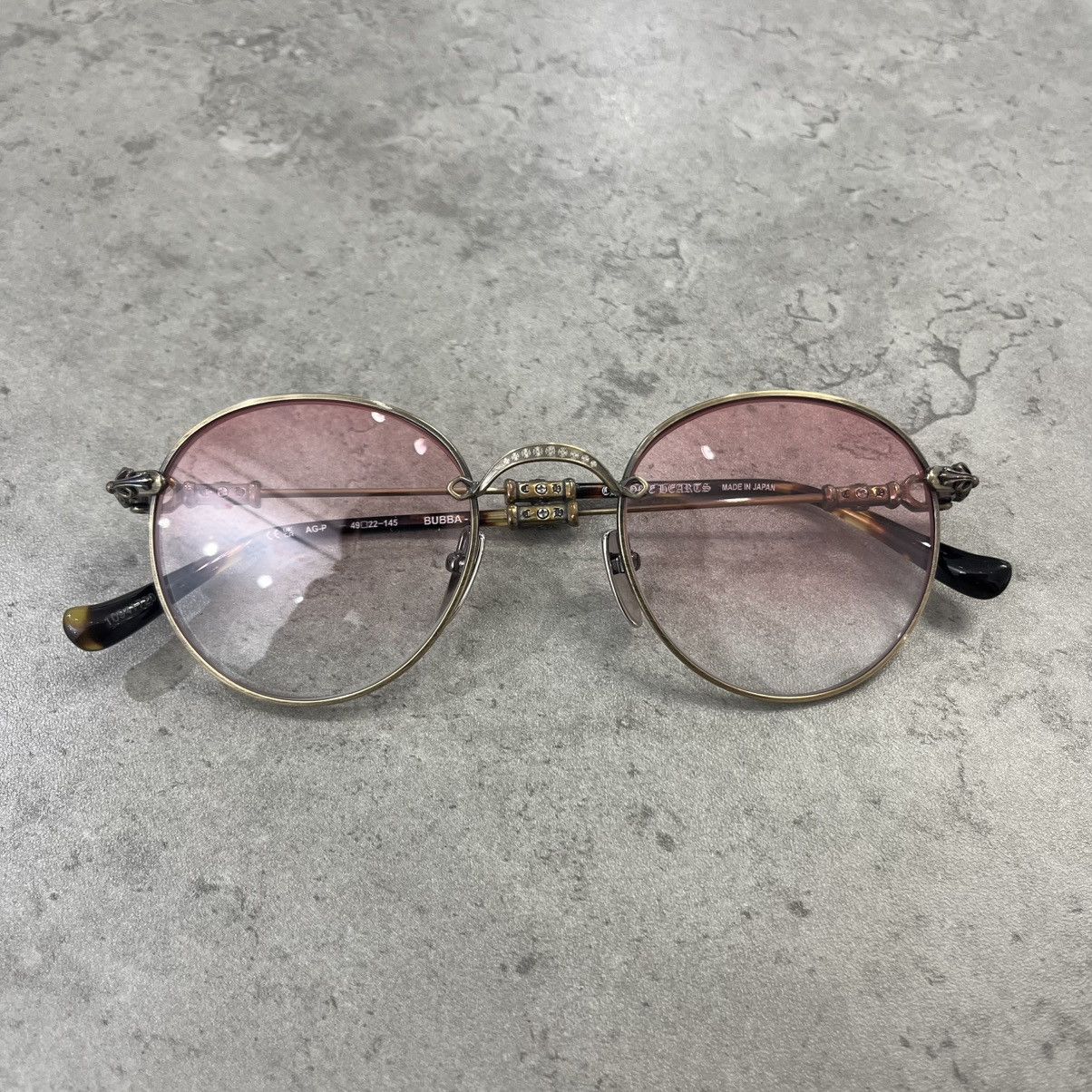 Chrome Hearts Chrome Hearts BUBBA-A Blush Pink Sunglasses Size ONE SIZE - 9 Thumbnail