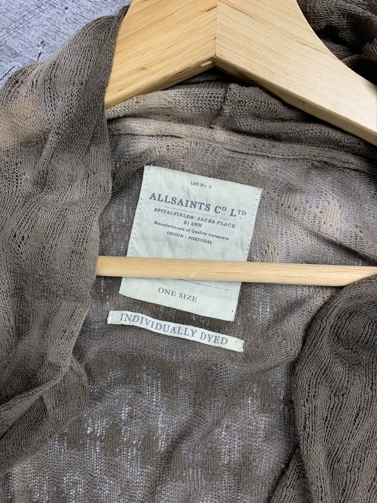 Allsaints Designer AllSaints Adder Cardigan Women’s One Size Brown Y2K Size ONE SIZE - 4 Thumbnail