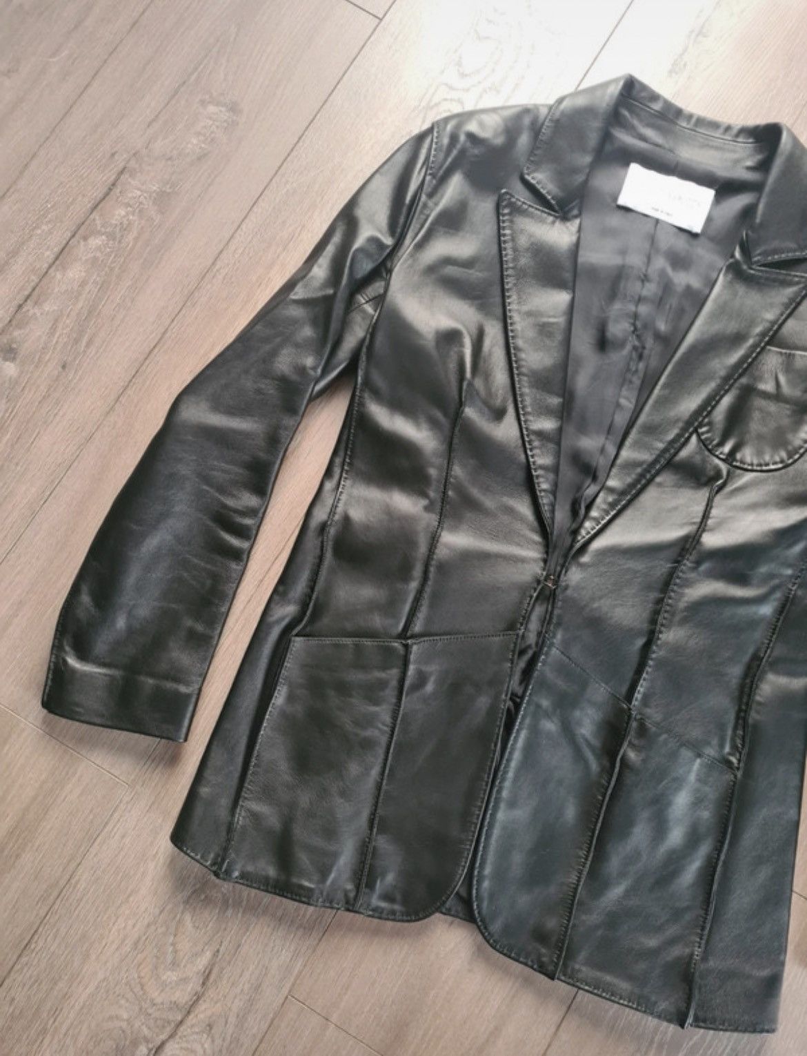 Simonetta Ravizza Simonetta Ravizza black leather jacket new S Size S / US 4 / IT 40 - 8 Thumbnail