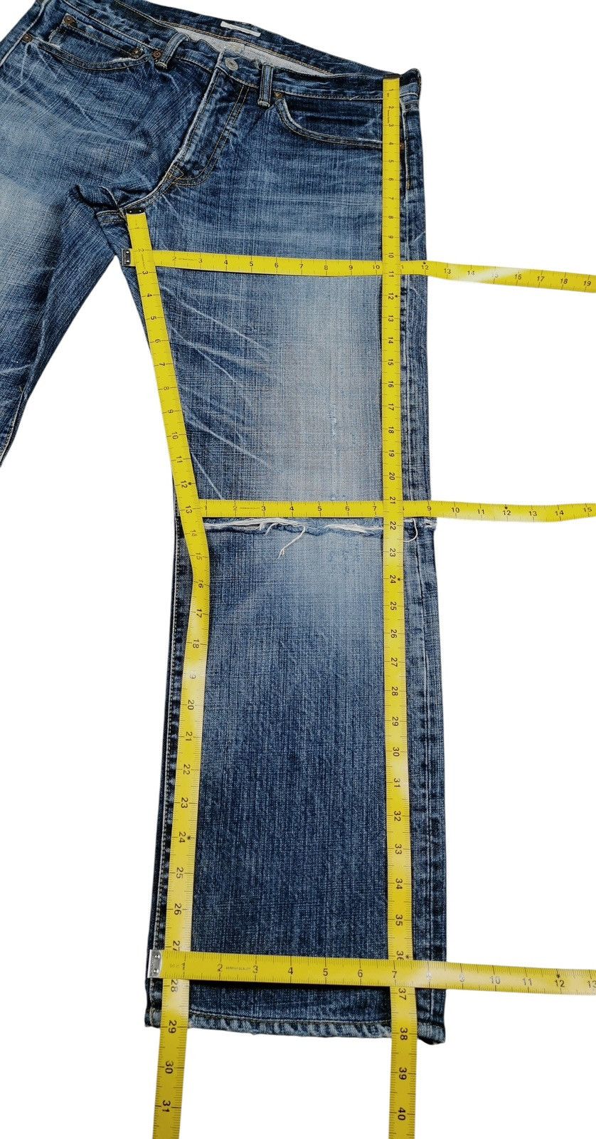 Eternal Eternal Distressed Jeans Size US 34 / EU 50 - 7 Thumbnail
