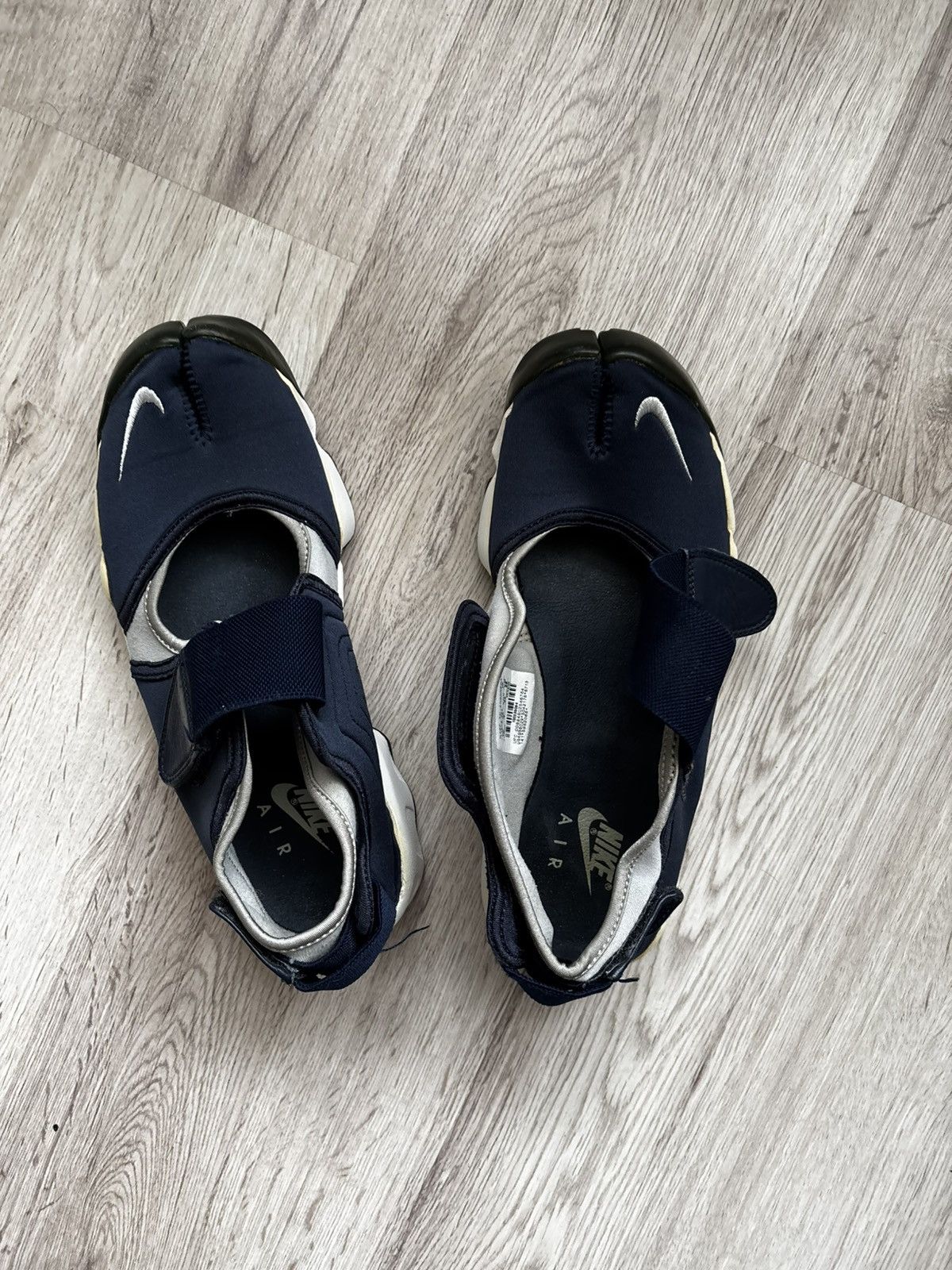 Nike Nike Air Rift Trainers Sandals Shoes Navy Blue 2006 US 10 Size US 10 / EU 43 - 21 Thumbnail