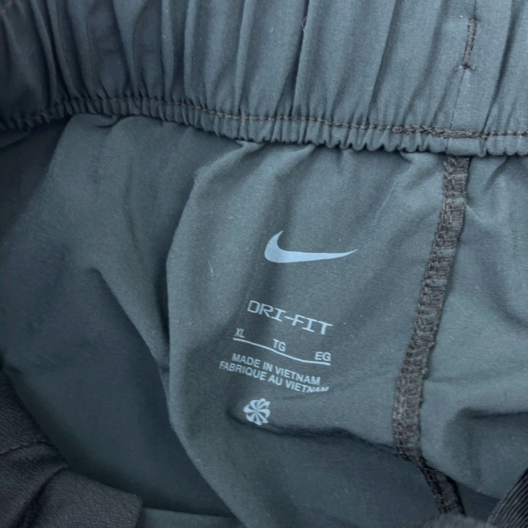 Nike Nike Leggings Women XL Black Windbreaker Hybird Running Training Dri Fit Run Size 40" / US 18 - 3 Thumbnail