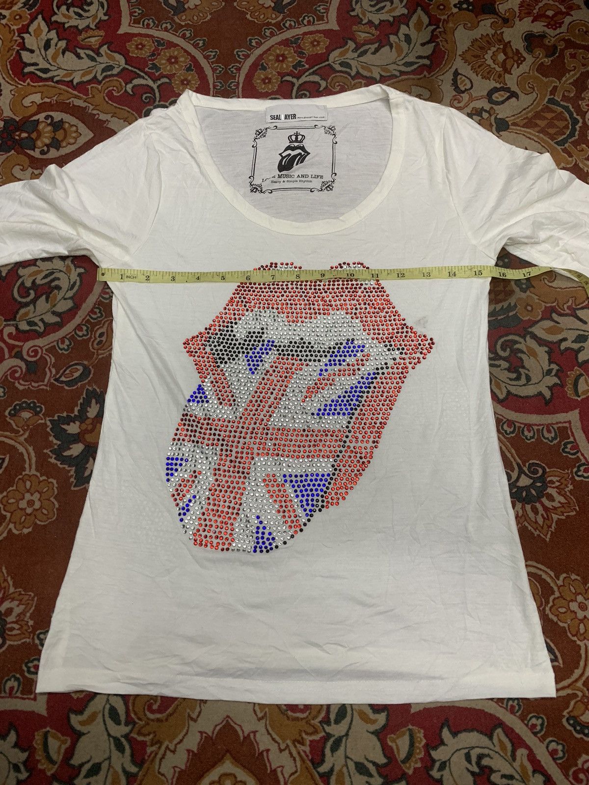 Hysteric Glamour × If Six Was Nine × Japanese Brand 💯 open best price 💯SEALLAYER love music and life japanese Size US S / EU 44-46 / 1 - 9 Thumbnail