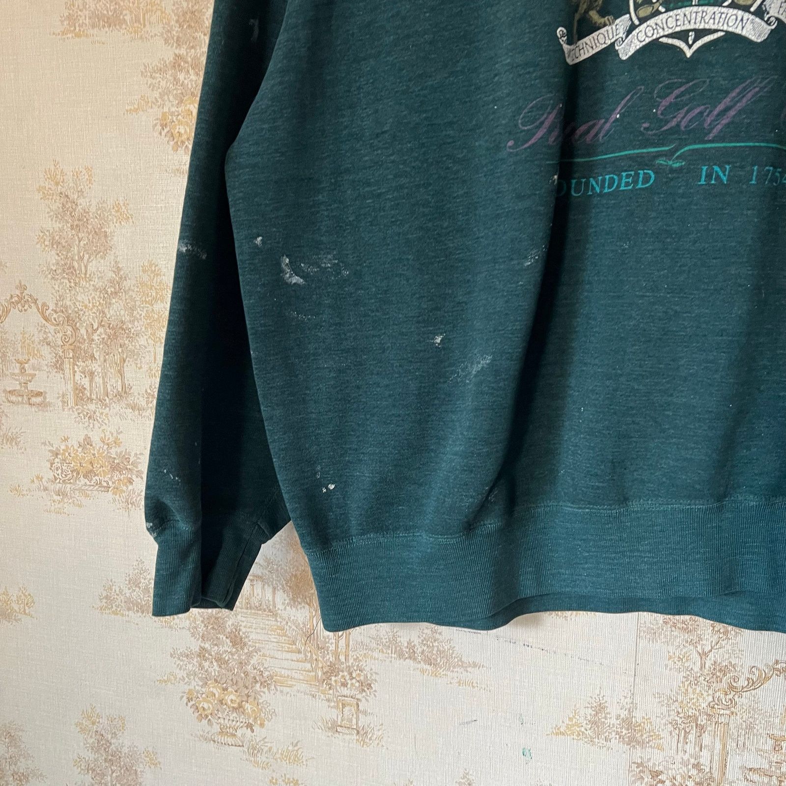 Vintage Vintage St. Andrews Golf Sweatshirt | Thrashed Prep | XL Size US XL / EU 56 / 4 - 9 Thumbnail
