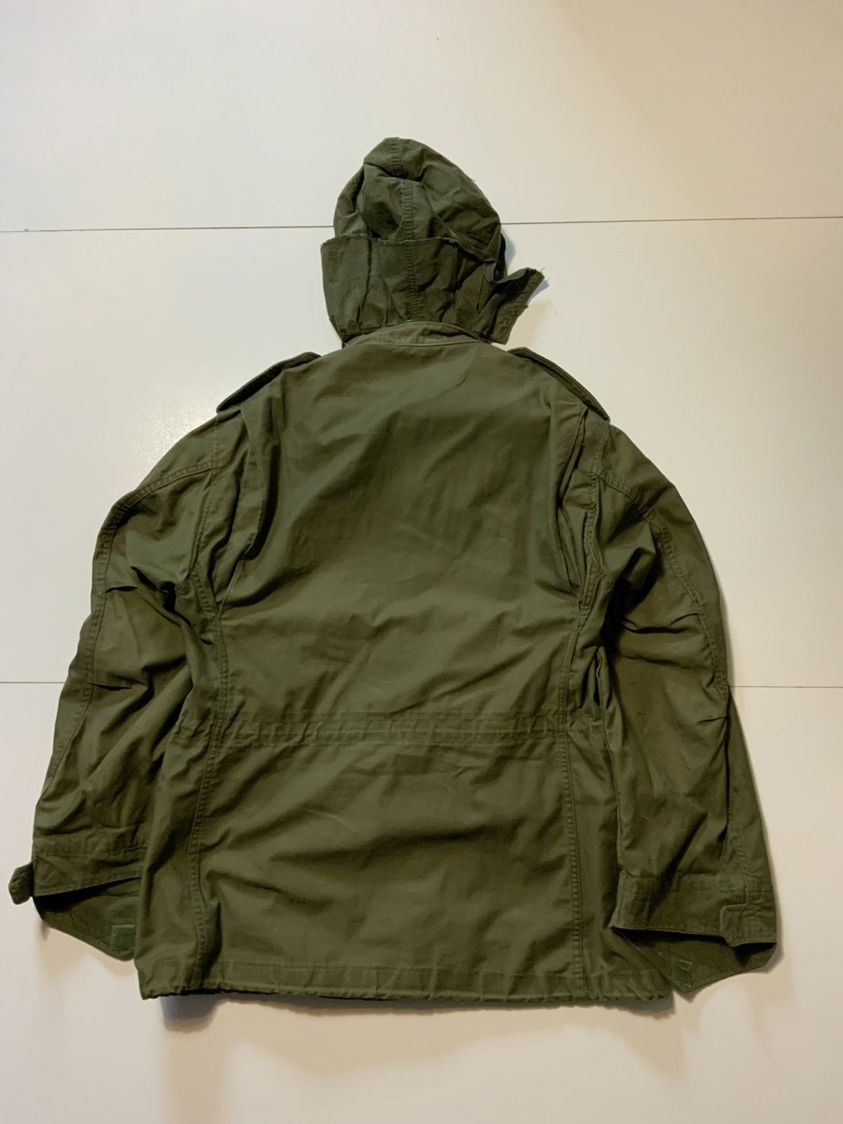Vintage 70s Winfield M65 US Military Vietnam War Era Field Jacket Size US M / EU 48-50 / 2 - 2 Thumbnail