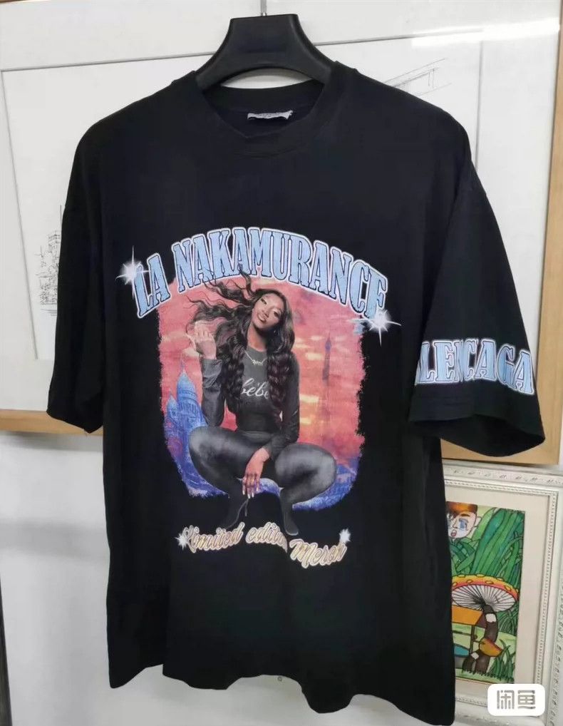 Balenciaga Balenciaga Men's Vintage Short Sleeve T-Shirt Size US L / EU 52-54 / 3 - 1 Thumbnail