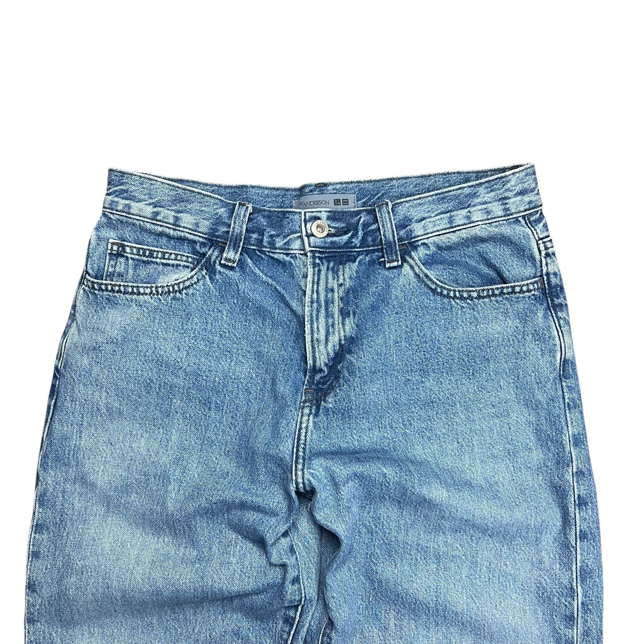 JW Anderson JW Anderson x Uniqlo Straight-Leg Blue Denim Jeans - 30” Size US 30 / EU 46 - 2 Thumbnail