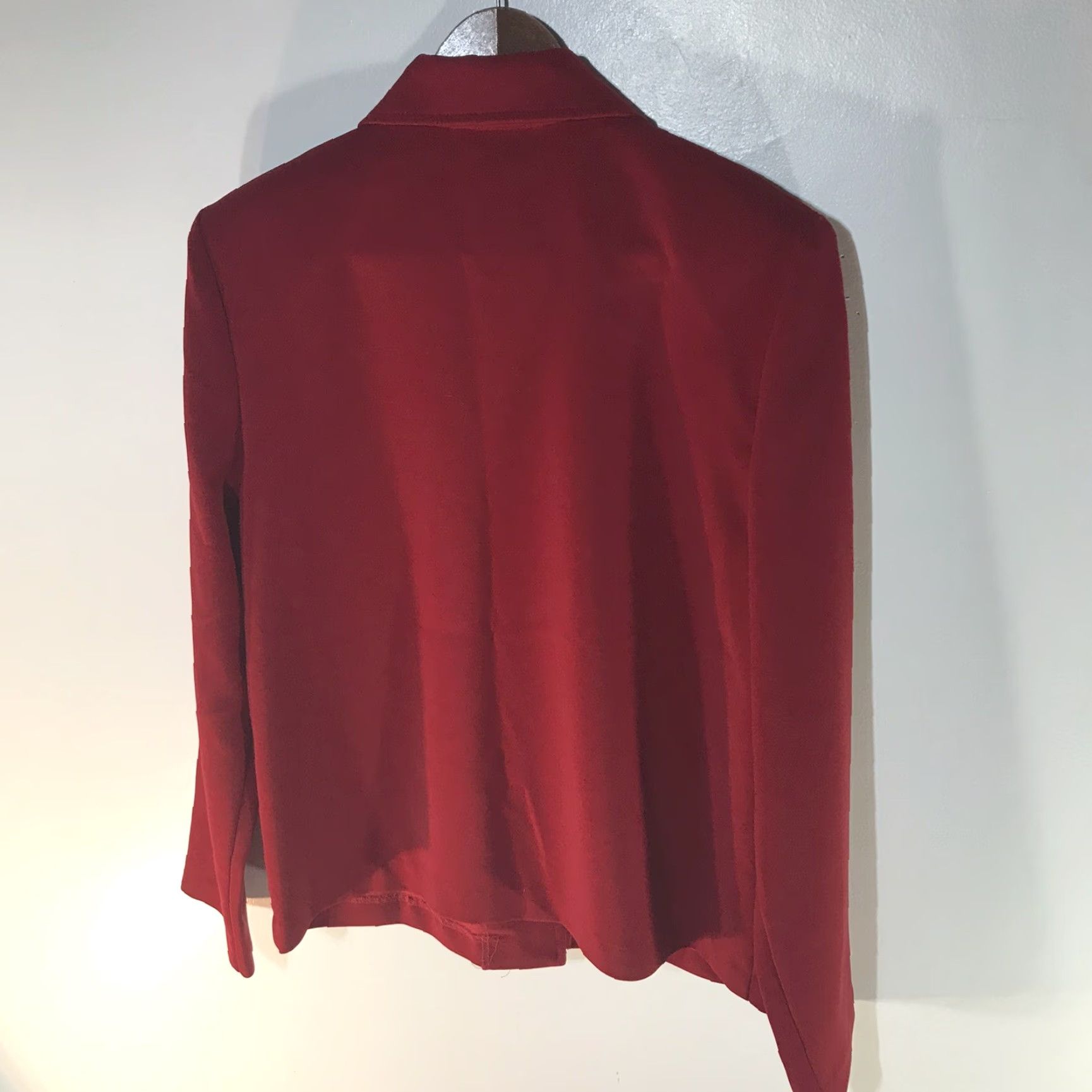 Vintage Vintage Briggs Red Full Button Lightweight Dress Jacket Womens Size S USA Size S / US 4 / IT 40 - 4 Thumbnail