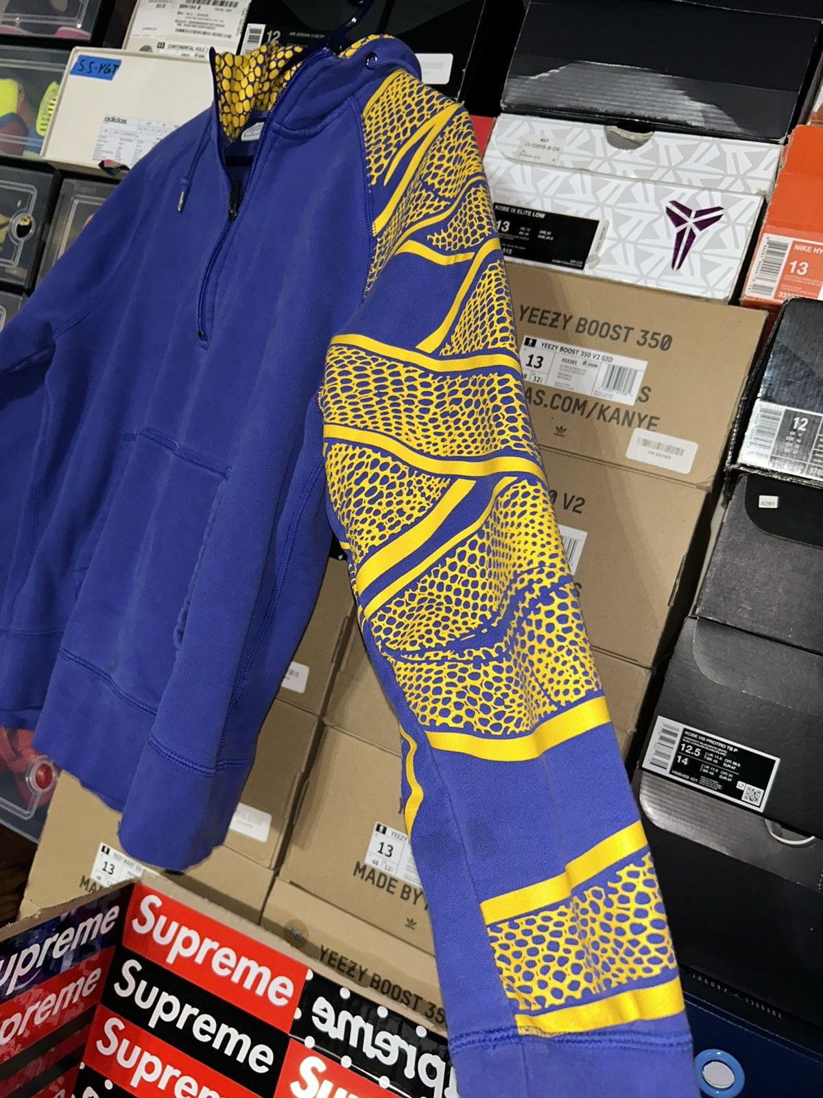 Nike Nike Kobe Bryant Vintage Mamba Half-zip Sweatshirt Medium Size US M / EU 48-50 / 2 - 4 Thumbnail