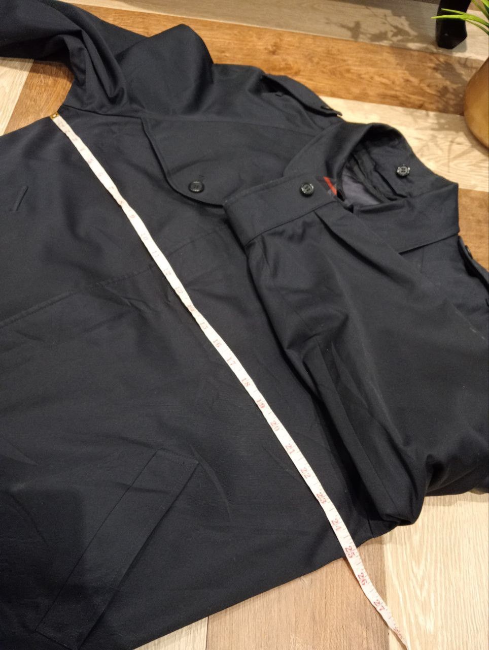 Burberry Prorsum VINTAGE BURBERRYS COTTON POLY TRENCH JACKET - NAVY Size US L / EU 52-54 / 3 - 21 Thumbnail