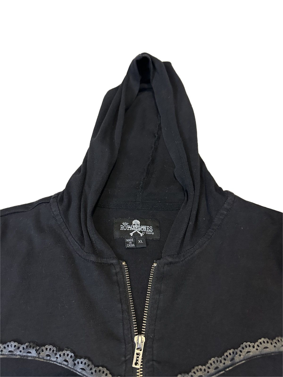 Other Royal Bones Corset Zip Up Hoodie Size XL / US 12-14 / IT 48-50 - 4 Thumbnail