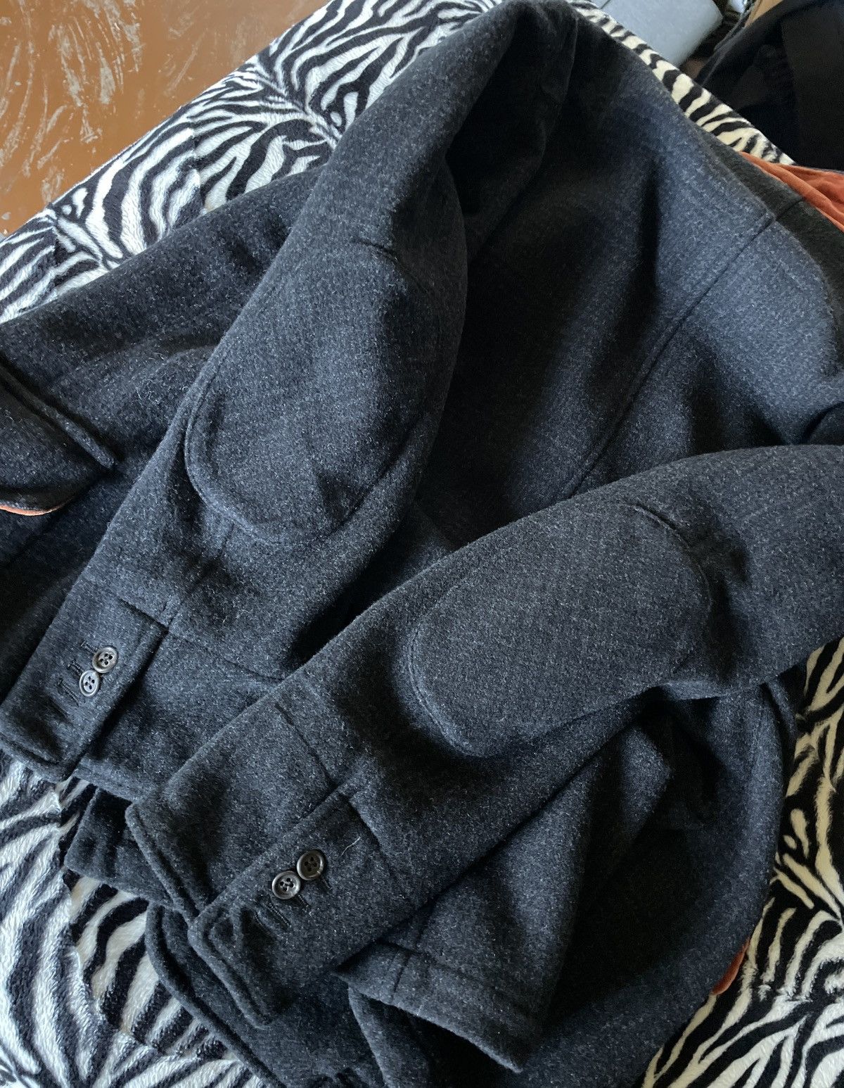 Corneliani Corneliani CC colection Men’s Formal Jacket Wool Blazer Size 52R - 25 Thumbnail