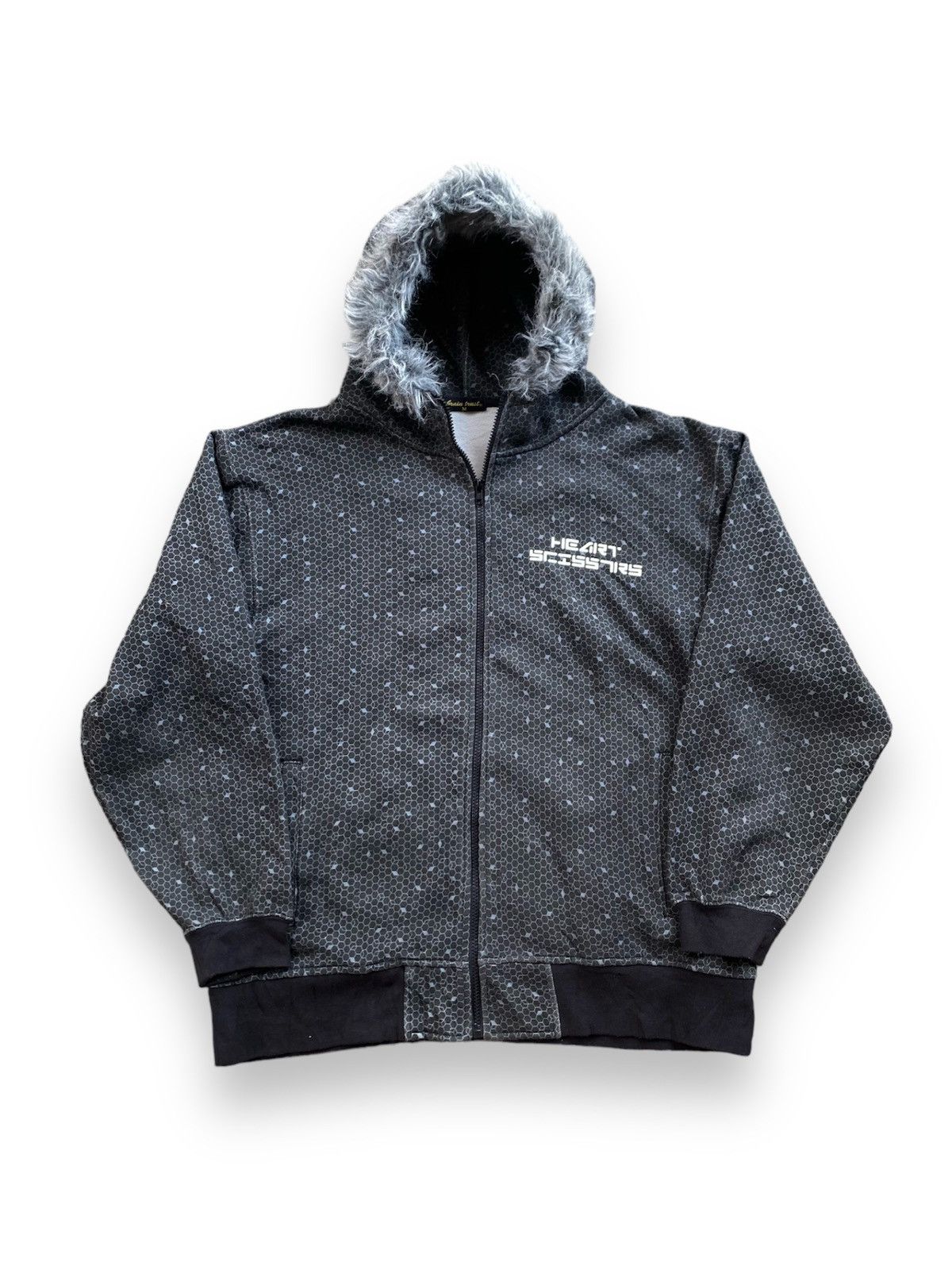 If Six Was Nine × Japanese Brand × Le Grande Bleu (L.G.B.) Vintage Japanes Brain trust fur hoodie if6was9 style Size US M / EU 48-50 / 2 - 1 Thumbnail