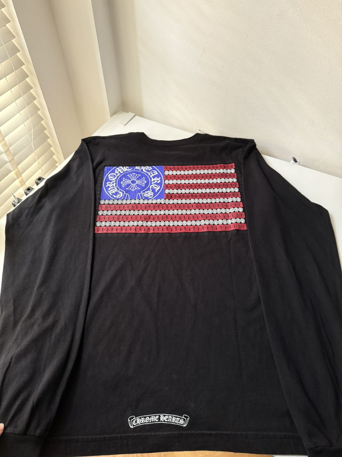 Chrome Hearts Chrome hearts flag long sleeve Size US M / EU 48-50 / 2 - 1 Thumbnail