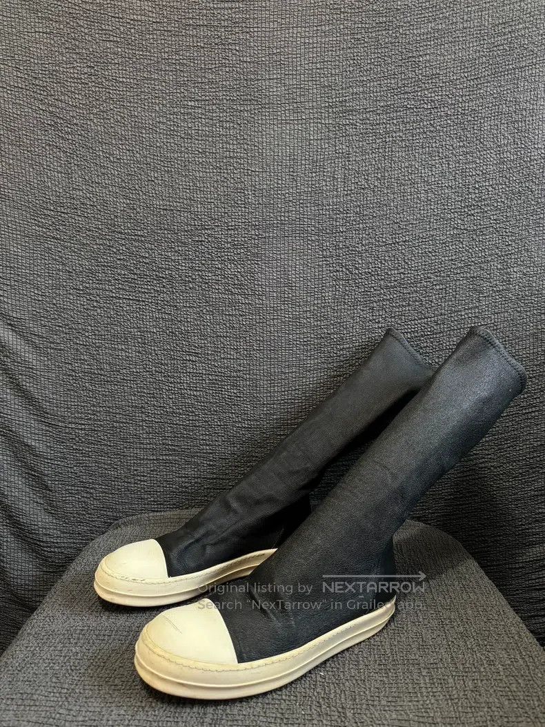 Rick Owens Rick Owens Young Lamb Leather God Boot Size US 7.5 / EU 40-41 - 1 Thumbnail