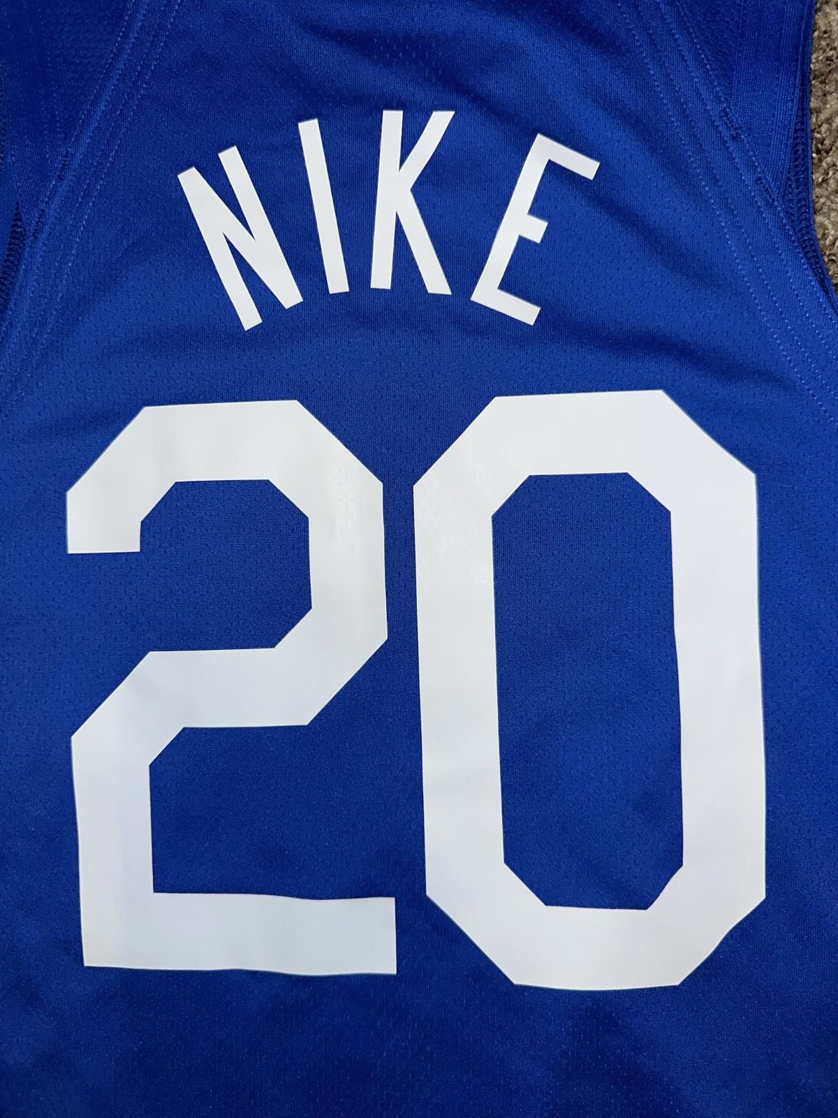Nike Nike Men’s 2020 Olympic Basketball Dominicana Team Issue Blue Jersey Size US M / EU 48-50 / 2 - 6 Thumbnail