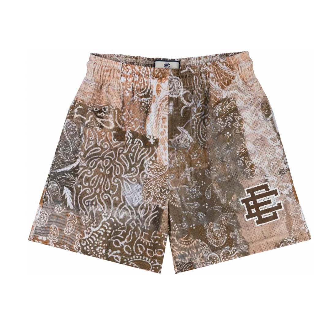 Bape × Eric Emanuel Eric Emanuel X Bape Miami basic short Brown