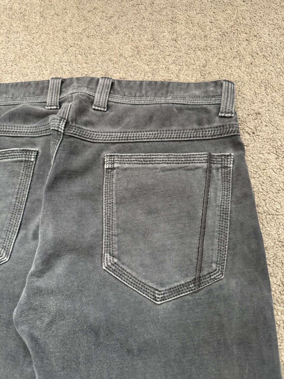 Neil Barrett BLACKBARRETT Neil Barret Overdye Bootcut Triple Stitch Pants Size US 31 - 8 Thumbnail