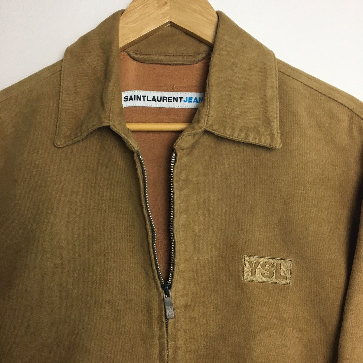 Yves Saint Laurent SAINT LAURENT JEANS COACH JACKET Size US M / EU 48-50 / 2 - 6 Thumbnail