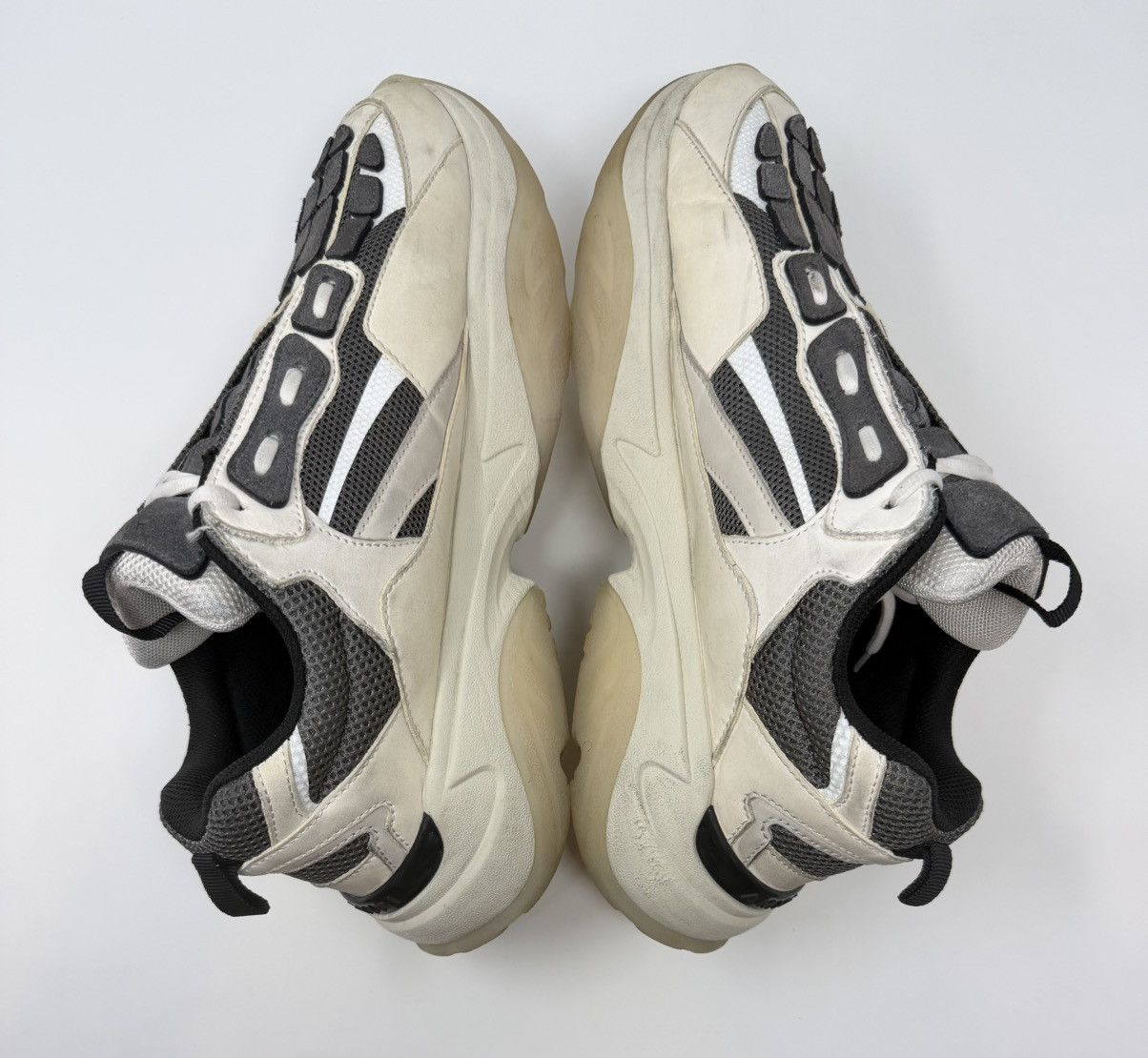 Amiri Amiri Bonerunner Sneaker Tan/Grey Size US 10 / EU 43 - 4 Thumbnail