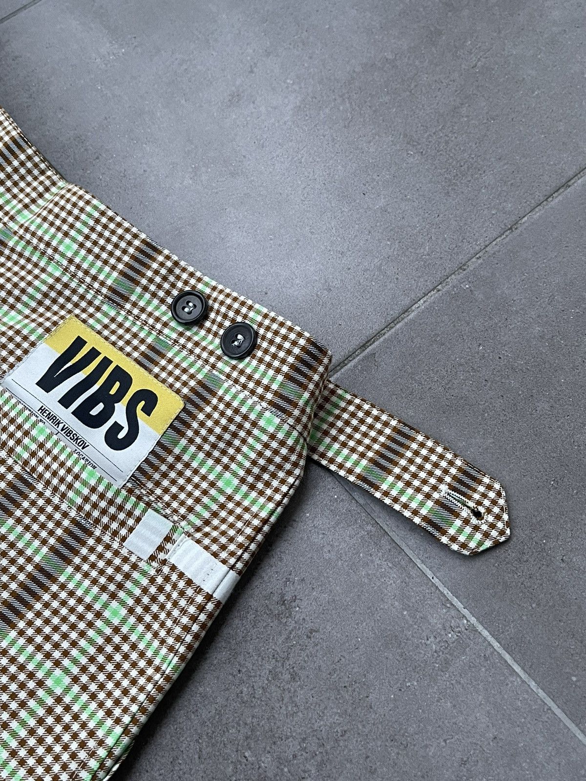 Henrik Vibskov !DS! FW22 Henrik Vibskov Easy Check Casual Pants Size US 32 / EU 48 - 20 Thumbnail