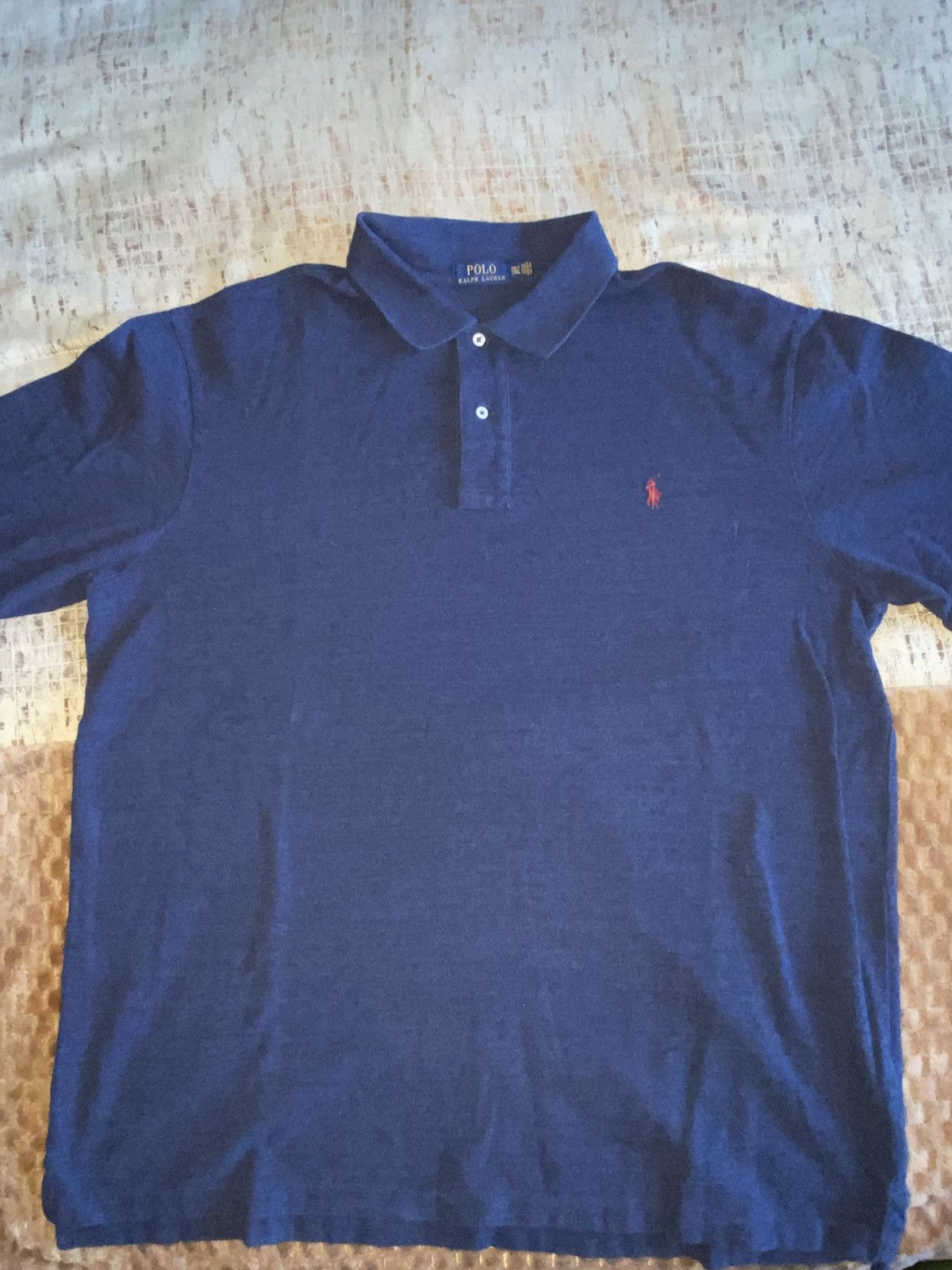 Polo Ralph Lauren Dark Blue Polo Ralph Lauren Long Sleeve Size US XXL / EU 58 / 5 - 2 Thumbnail