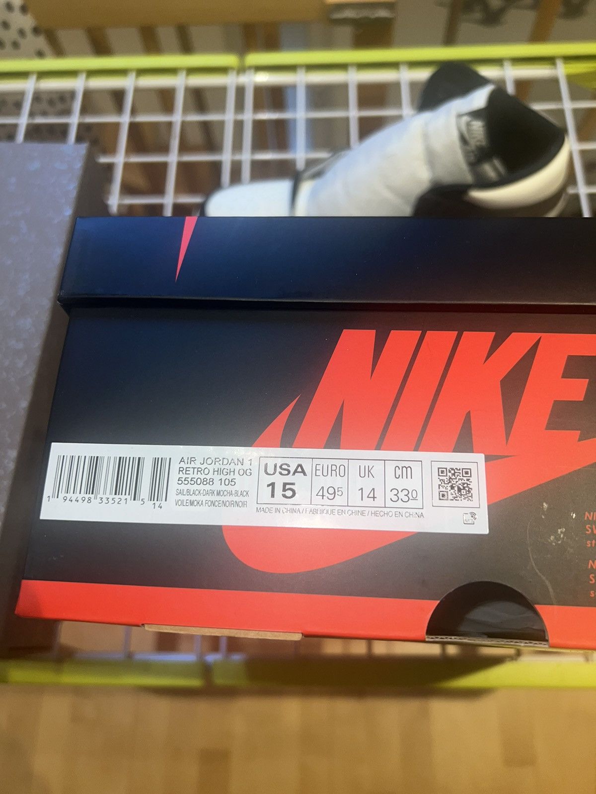 Jordan Brand × Nike Jordan 1 Dark Mocha High US 15 Size US 15 / EU 48 - 7 Thumbnail