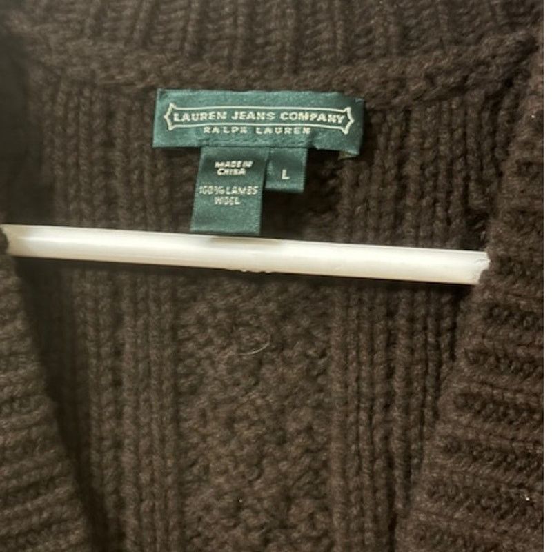 Lauren Ralph Lauren Lauren Ralph Lauren Vintage Cable Knit Lambs Wool Vest L Size L / US 10 / IT 46 - 4 Thumbnail