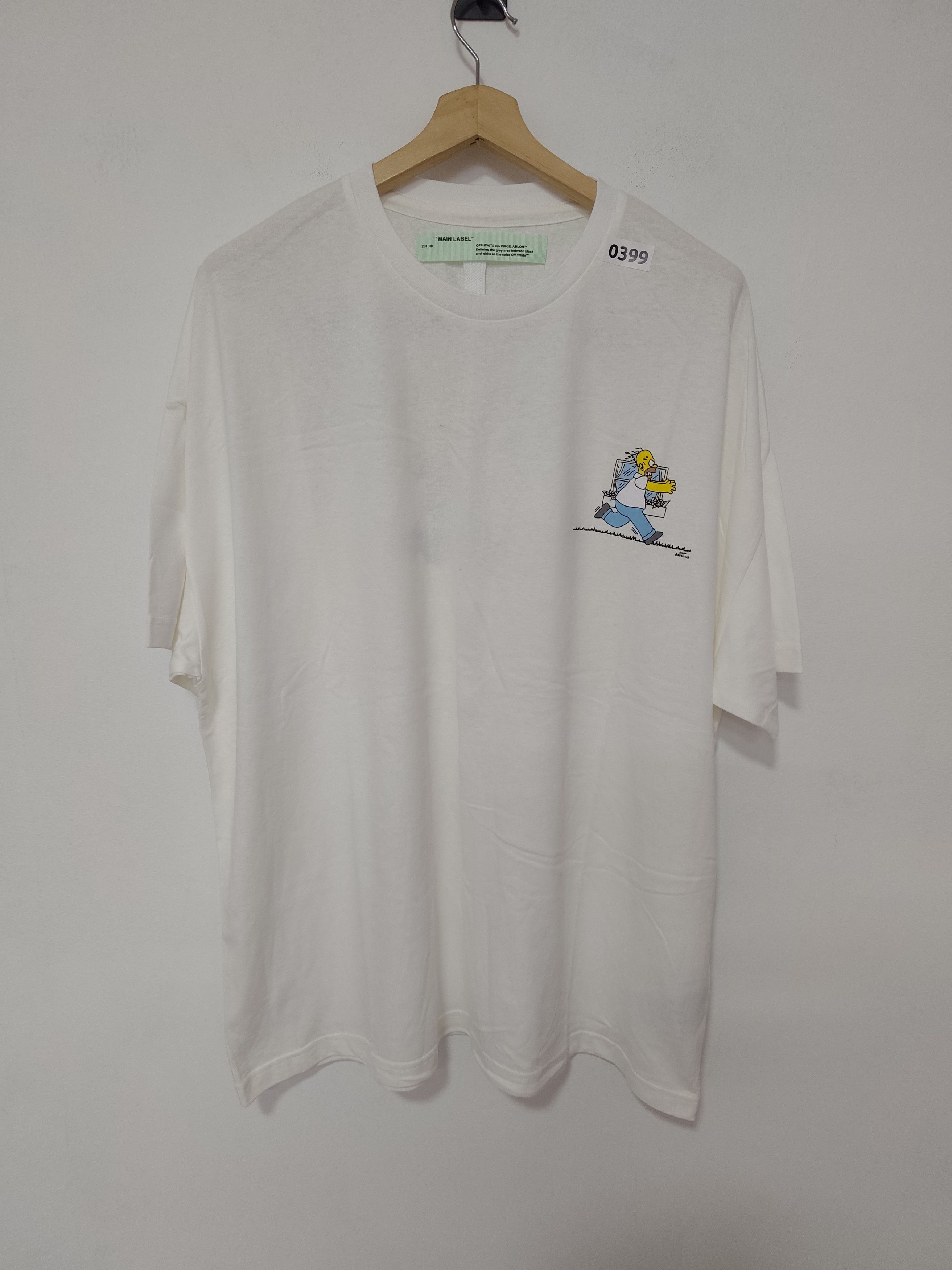 Off-White Off-White "Homer & Bart" Size US XXS / EU 40 - 10 Thumbnail